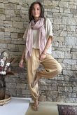 Basso Shirring Balloon Pant Sand 